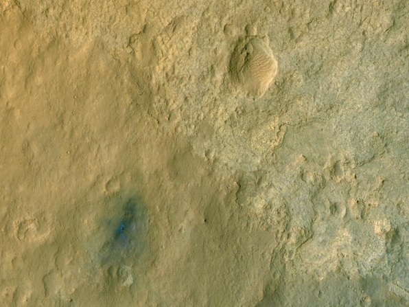 colour enhanced view