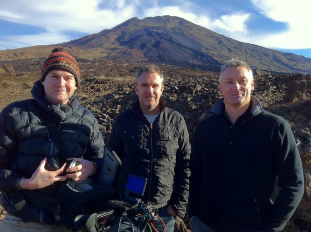 In front of Pico Viejo