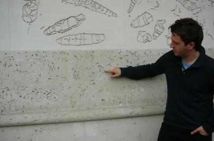 Outside Green Park station.