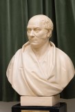 William Smith in the Society's entrance hall.