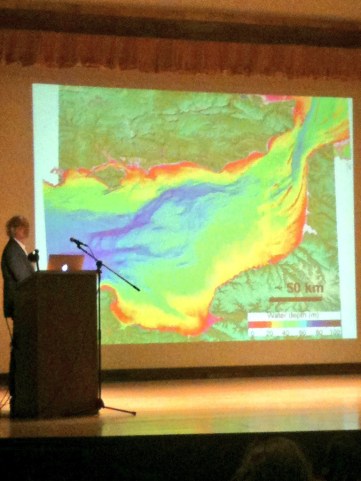 Imaging of the landscape beneath the English Channel