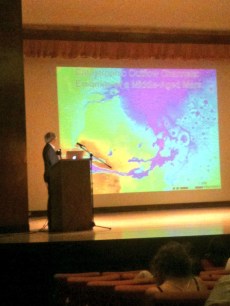 The topography of Mars
