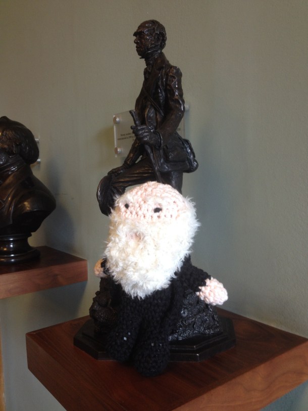 Darwin meets his former self and waxes nostalgic on the expeditions of his past.