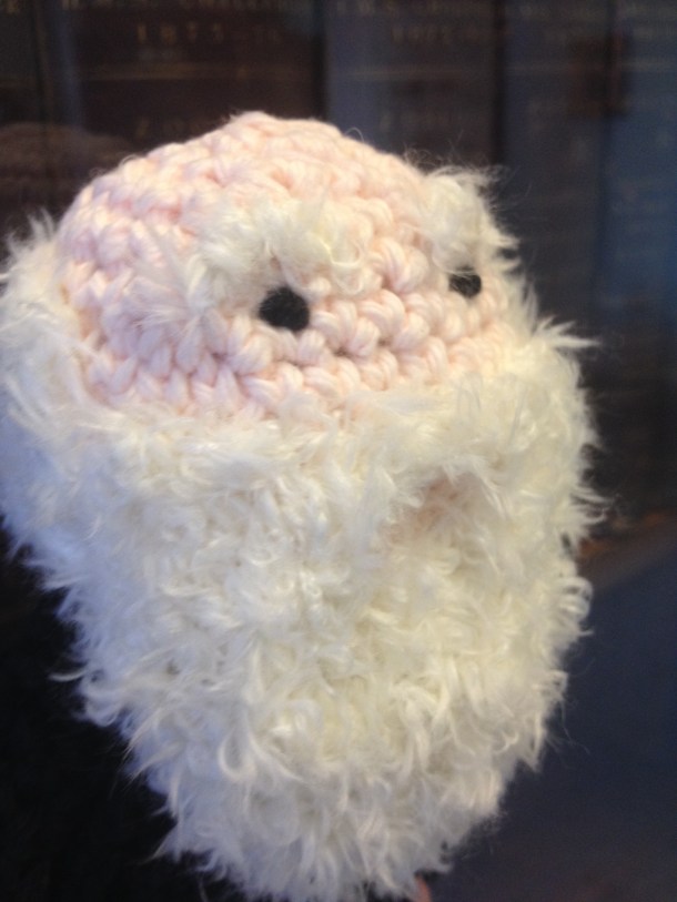 Magnificent eyebrows.