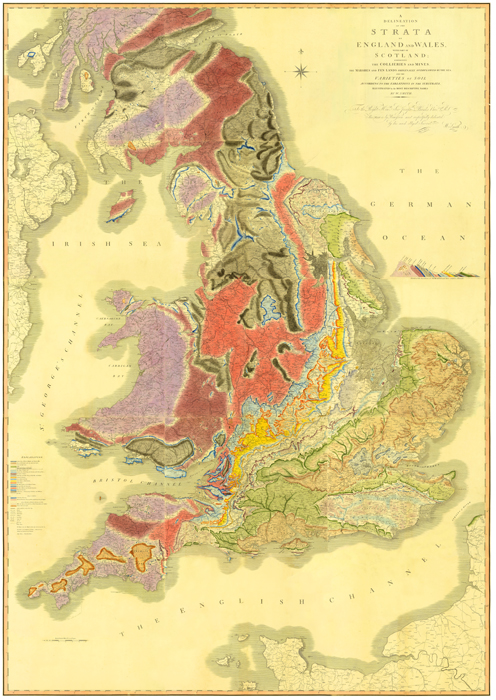 William Smith's map of England and Wales
