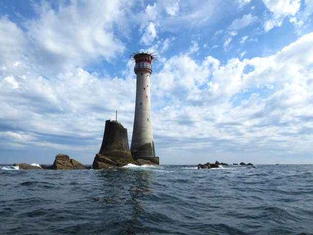 The Eddystone Lighthouse - one of our 100 Great Geosites. c. Maxine Smith 