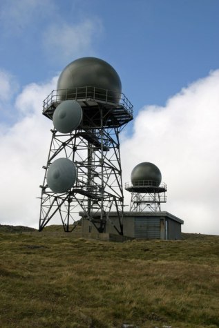 Radar Domes, Mullach Mor, St Kilda ( ©Phil Thirkell)