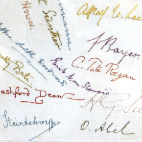 Lady Woodward’s tablecloth