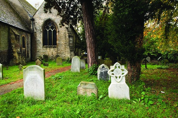 The churchyard at St Thomas the Martyr, Oxford