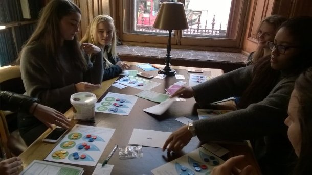 Students at the joint GSL/BGS education workshop