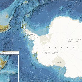 New atlas provides highest resolution imagery of the Polar Regions&nbsp;seafloor