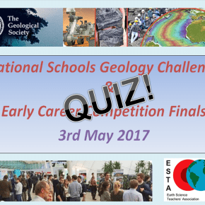 2017 National Schools Geology Challenge quick fire quiz –&nbsp;ANSWERS!