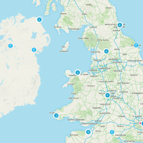 100 Great Geosites join the Ordnance Survey Online Mapping&nbsp;Tool